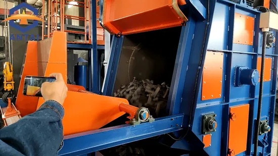 タンブルブラスト機 小型金属部品のショットブラスト用 鋳物 鍛造品 プレス部品 熱