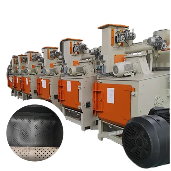 トラック研磨石プロファイルビーム鋼小型SA2.5グレード鋼クローラー8t / H鋳造ショットブラストマシン