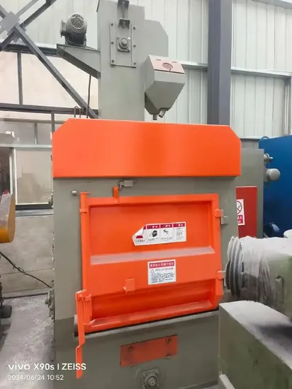 クローラー式ショットブラスト洗浄機、鋳造ショットブラスト機、小型ショット