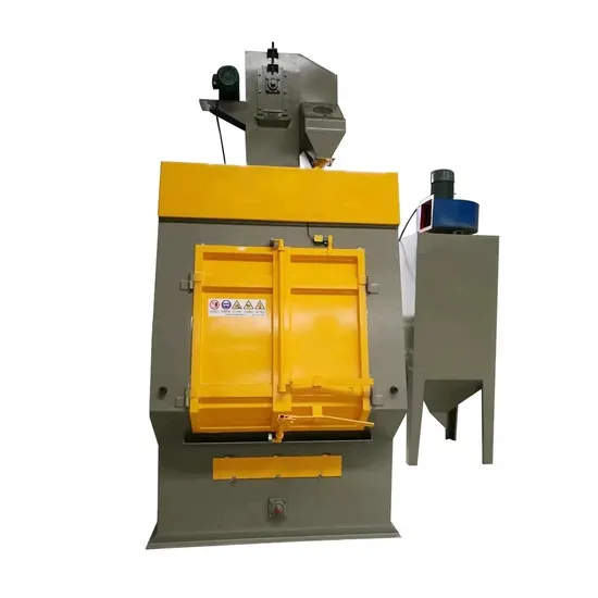 Q32 小型部品洗浄用ゴムベルトショットブラスト機