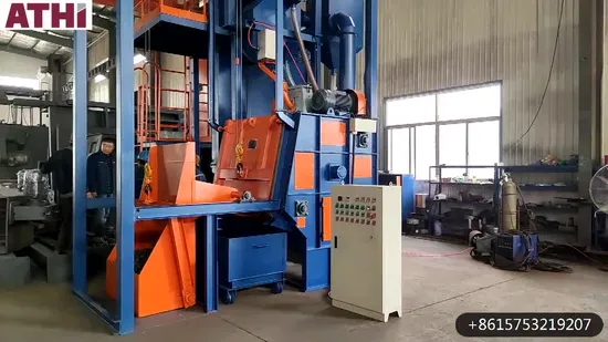 Q324 小型金属品タンブルショットブラスター タンブラーホイールブラストマシン 価格