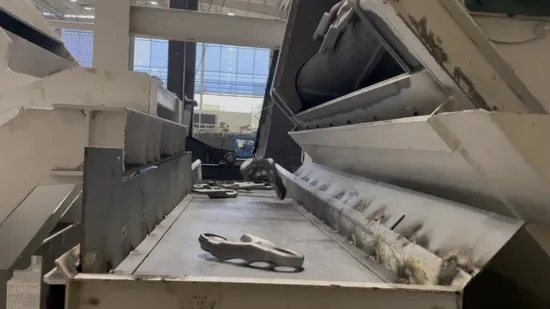 Taaブランドのスチールトラックショットブラストマシン小型鋳物