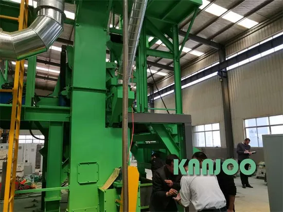 CE認証取得 工業用途向けドラム型ショットブラスト機