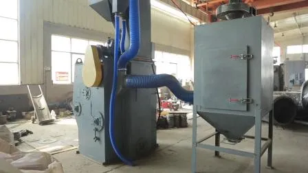 Q32 小型鋳造部品の表面洗浄用タンブルベルトショットブラスト機